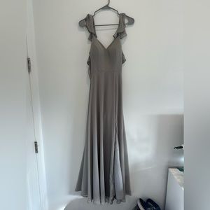 NWT Gray Bridesmaids Dress